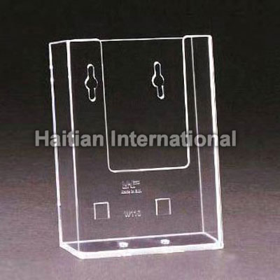 1/3 A4 Wall Mounted Acrylic Leaflet Holder