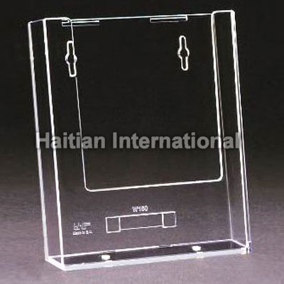 A5 wall mounted acrylic leaflet holder