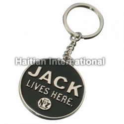 Metal Keyring with Customer Logo