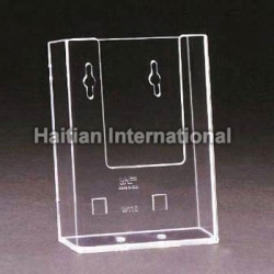 1/3 A4 Wall Mounted Acrylic Leaflet Holder