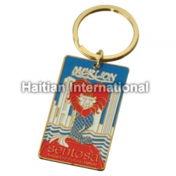 Metal Keyring with Customer Logo