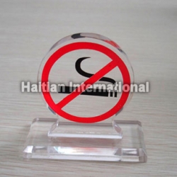 Acrylic Non-smoking Sign