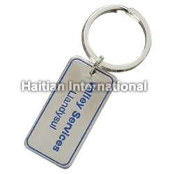 Metal Keyring with Customer Logo