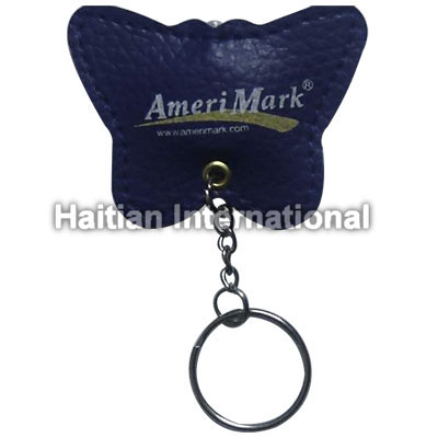 Led Leather Keyring with Customer Logo