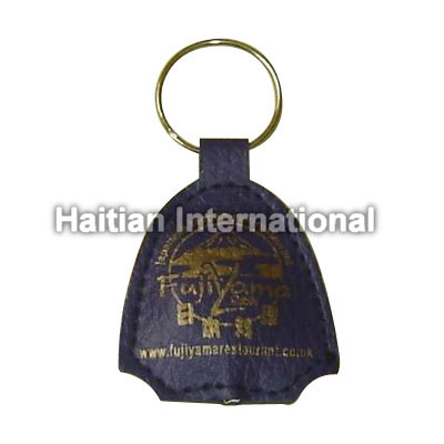 Led Leather Keyring with Customer Logo